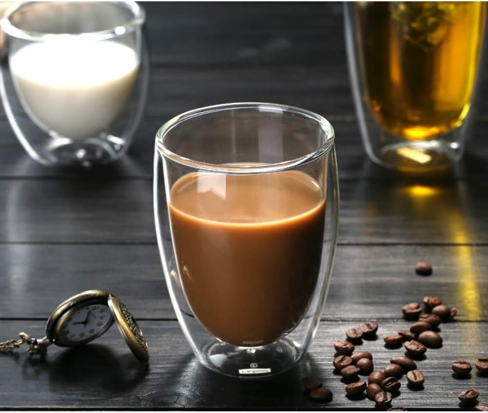 2 X 1 EN TAZA DE VIDRIO DOBLE FONDO