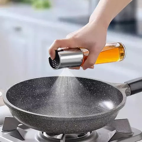 SARTEN DE COCINA ANTIADHERENTE 3 EN 1 + ROCIADOR ACEITE SPRAY DE REGALO🎁