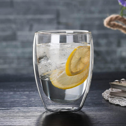 2 X 1 EN TAZA DE VIDRIO DOBLE FONDO