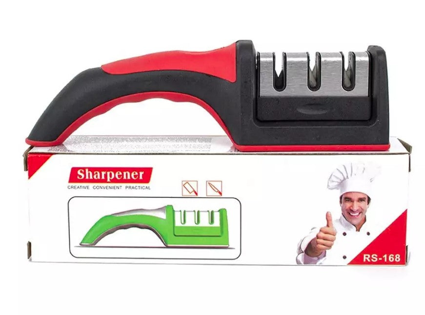 AFILADOR DE CUCHILLOS PROFESIONAL + RALLADOR MULTIFUNCIÓN DE REGALO🎁